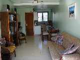 Ground floor living area and kitchen